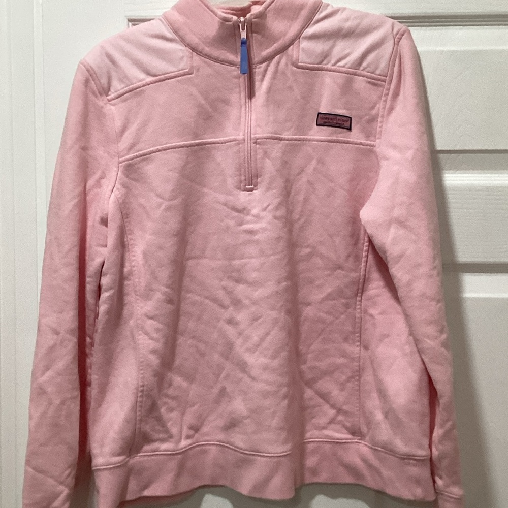 Vineyard Vines Light Pink Cotton Pullover